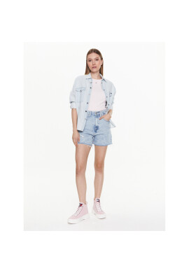 Tommy Jeans Дънкови шорти DW0DW15602 Син Mom Fit - Pepit.bg