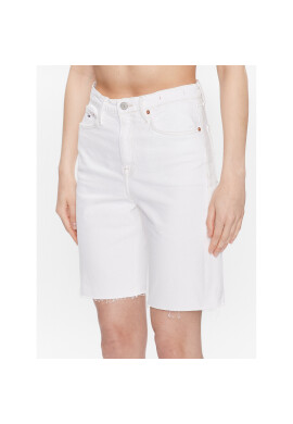 Tommy Jeans Дънкови шорти Harper DW0DW15595 Бял Regular Fit - Pepit.bg