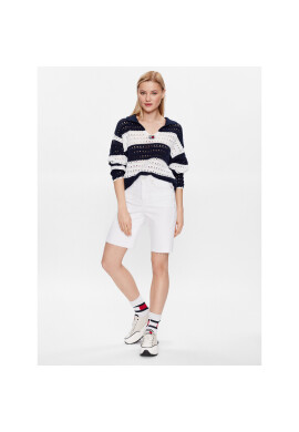 Tommy Jeans Дънкови шорти Harper DW0DW15595 Бял Regular Fit - Pepit.bg