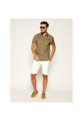 Tommy Jeans Дънкови шорти Scanton DM0DM07960 Бял Regular Fit - Pepit.bg