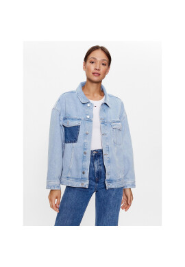 Tommy Jeans Дънково яке Daisy DW0DW16086 Син Oversize - Pepit.bg