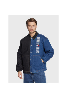 Tommy Jeans Дънково яке DM0DM14862 Черен Regular Fit - Pepit.bg