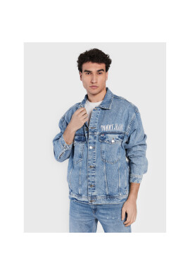 Tommy Jeans Дънково яке DM0DM15611 Син Oversize - Pepit.bg
