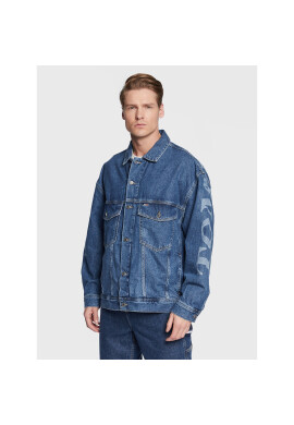 Tommy Jeans Дънково яке DM0DM15614 Син Oversize - Pepit.bg