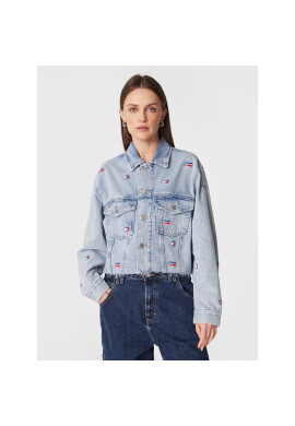 Tommy Jeans Дънково яке DW0DW14844 Син Regular Fit - Pepit.bg
