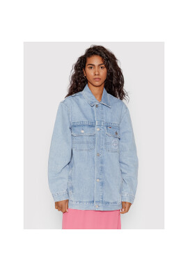 Tommy Jeans Дънково яке DW0DW12418 Син Oversize - Pepit.bg