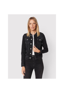 Tommy Jeans Дънково яке DW0DW13402 Черен Regular Fit - Pepit.bg
