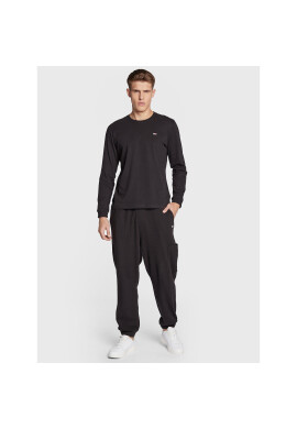 Tommy Jeans Долнище анцуг Bax Waffle DM0DM15032 Черен Regular Fit - Pepit.bg