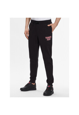 Tommy Jeans Долнище анцуг Graphic DM0DM16337 Черен Regular Fit - Pepit.bg