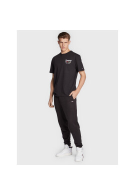 Tommy Jeans Долнище анцуг Modern Prep DM0DM15190 Черен Regular Fit - Pepit.bg