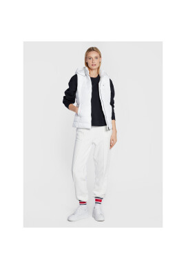 Tommy Jeans Елек Basic DW0DW13742 Бял Regular Fit - Pepit.bg
