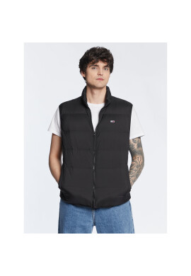 Tommy Jeans Елек DM0DM15397 Черен Regular Fit - Pepit.bg