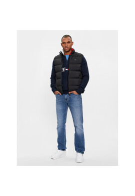 Tommy Jeans Елек DM0DM17893 Черен Regular Fit - Pepit.bg
