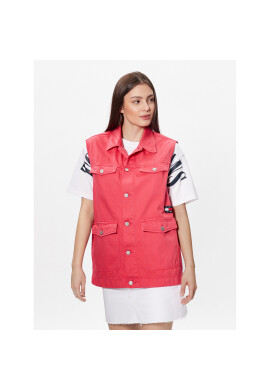 Tommy Jeans Елек DW0DW15683 Розов Oversize - Pepit.bg
