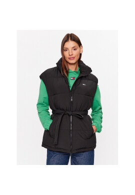 Tommy Jeans Елек DW0DW15858 Черен Regular Fit - Pepit.bg