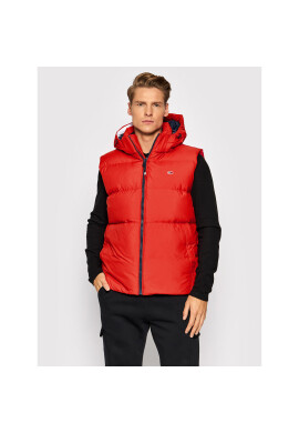 Tommy Jeans Елек Essential DM0DM11215 Червен Regular Fit - Pepit.bg