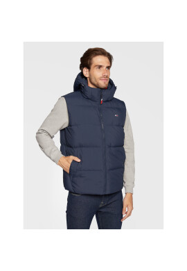 Tommy Jeans Елек Essential DM0DM15449 Тъмносин Regular Fit - Pepit.bg