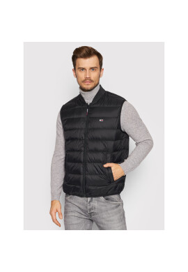Tommy Jeans Елек Packable DM0DM10964 Черен Regular Fit - Pepit.bg