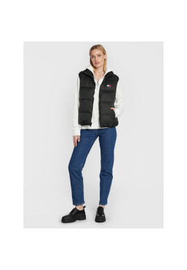 Tommy Jeans Елек Reverse Monogram DW0DW13750 Черен Regular Fit - Pepit.bg