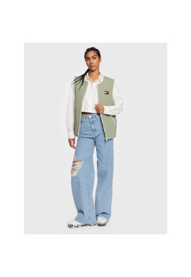 Tommy Jeans Елек Reversible DW0DW14934 Зелен Regular Fit - Pepit.bg