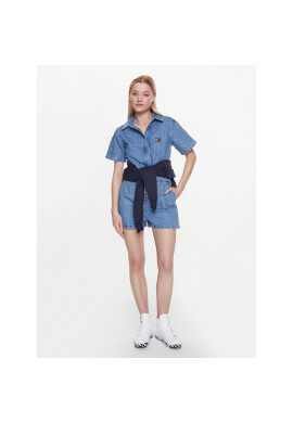 Tommy Jeans Гащеризон Badge DW0DW15187 Син Regular Fit - Pepit.bg