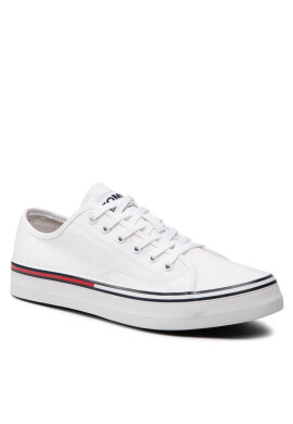 Tommy Jeans Гуменки Essential Low Cut EM0EM00962 Бял - Pepit.bg