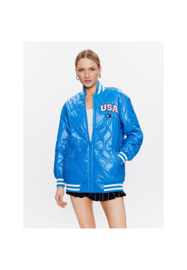 Tommy Jeans Яке бомбър DW0DW15335 Син Oversize - Pepit.bg