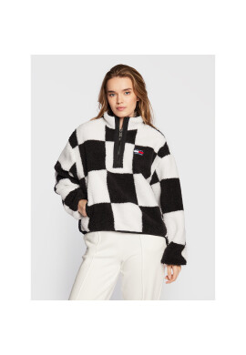 Tommy Jeans Кожух Checkerboard DW0DW14305 Черен Regular Fit - Pepit.bg