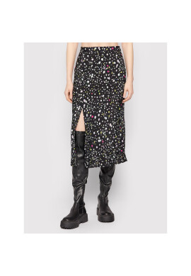 Tommy Jeans Миди пола Printed DW0DW11228 Черен Regular Fit - Pepit.bg