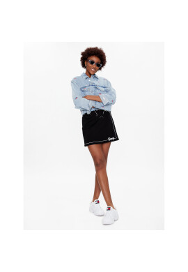 Tommy Jeans Мини пола Baseball Wrap DW0DW14978 Черен Regular Fit - Pepit.bg