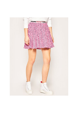 Tommy Jeans Мини пола Printed DW0DW08344 Розов Regular Fit - Pepit.bg