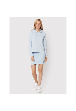 Tommy Jeans Мини пола Script DW0DW13708 Син Slim Fit - Pepit.bg