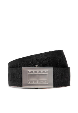 Tommy Jeans Мъжки колан Tjm Slider AM0AM10379 Черен - Pepit.bg