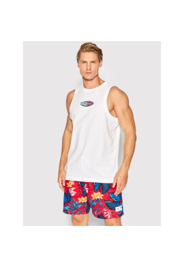 Tommy Jeans Мъжки топ Solid DM0DM13066 Бял Relaxed Fit - Pepit.bg