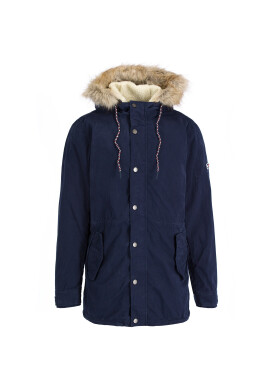 Tommy Jeans Парка Lined DM0DM06911 Тъмносин Regular Fit - Pepit.bg