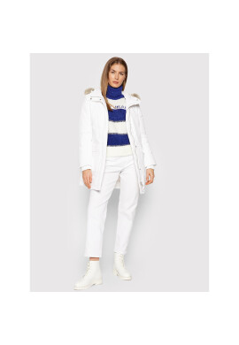 Tommy Jeans Парка Tjw Technical DW0DW11092 Бял Regular Fit - Pepit.bg