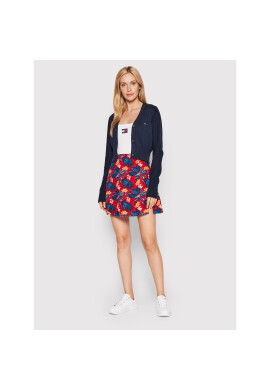 Tommy Jeans Пола тип трапец DW0DW12923 Червен Regular Fit - Pepit.bg