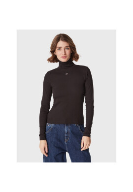 Tommy Jeans Поло Essential DW0DW14880 Черен Slim Fit - Pepit.bg