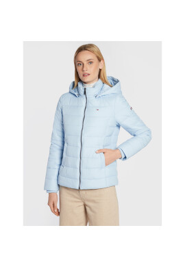 Tommy Jeans Пухено яке Basic DW0DW13741 Син Regular Fit - Pepit.bg