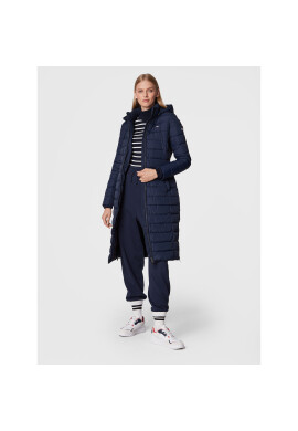 Tommy Jeans Пухено яке Basic DW0DW14385 Тъмносин Slim Fit - Pepit.bg