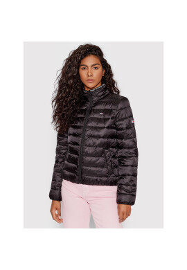 Tommy Jeans Пухено яке DW0DW12930 Черен Regular Fit - Pepit.bg