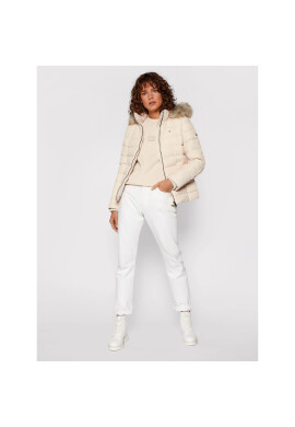 Tommy Jeans Пухено яке Tjw Basic DW0DW08588 Бежов Slim Fit - Pepit.bg