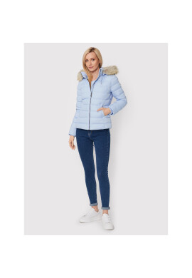 Tommy Jeans Пухено яке Tjw Basic DW0DW08588 Син Slim Fit - Pepit.bg