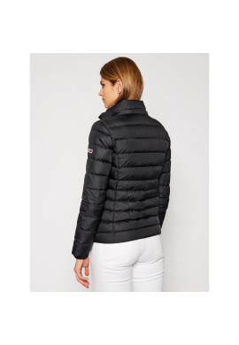 Tommy Jeans Пухено яке Basic DW0DW08588 Черен Regular Fit - Pepit.bg