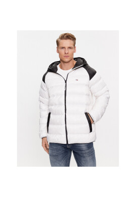 Tommy Jeans Пухено яке DM0DM17233 Бял Regular Fit - Pepit.bg