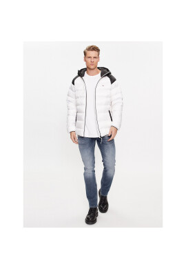 Tommy Jeans Пухено яке DM0DM17233 Бял Regular Fit - Pepit.bg