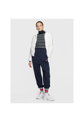 Tommy Jeans Пухено яке DW0DW14929 Бял Regular Fit - Pepit.bg