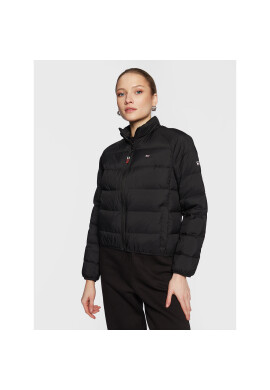 Tommy Jeans Пухено яке DW0DW14929 Черен Regular Fit - Pepit.bg