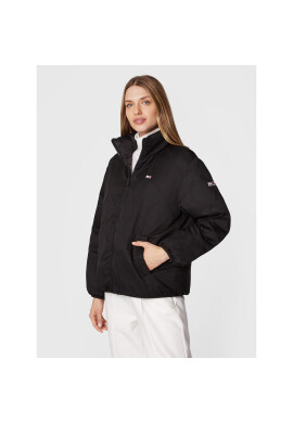 Tommy Jeans Пухено яке Reverse DW0DW13751 Черен Regular Fit - Pepit.bg