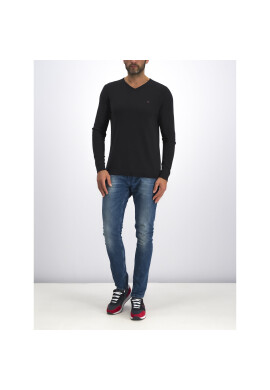 Tommy Jeans Пуловер DM0DM04402 Черен Regular Fit - Pepit.bg